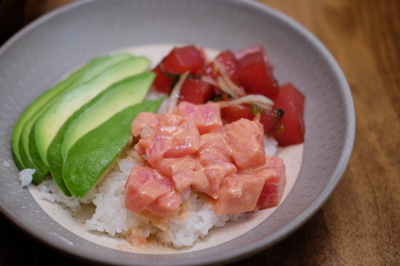 スパイシーツナ＆シンプルポケ