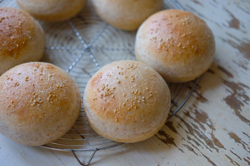 きれいに丸く焼けました
