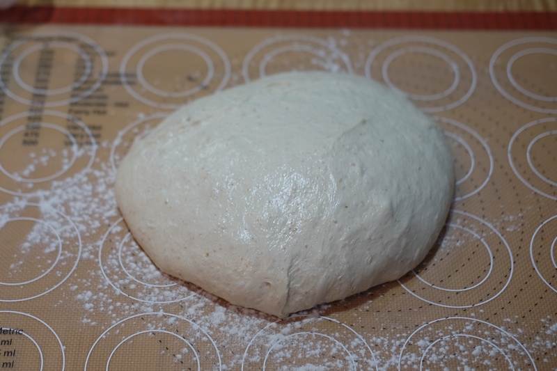 軽く丸めて休ませる