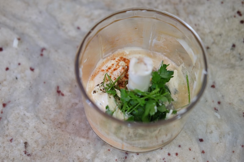 ドレッシングの材料