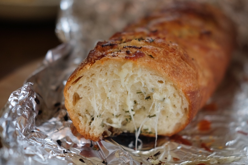 バターがじゅわっ