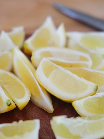 レモンの冷凍保存