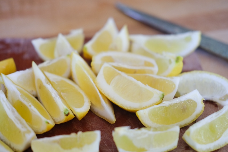 レモンの冷凍保存