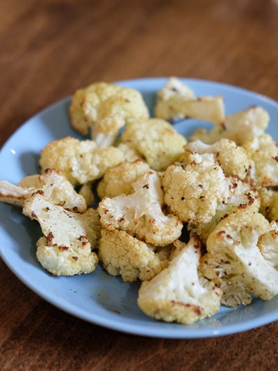 カリフラワーのエアフライヤー焼き