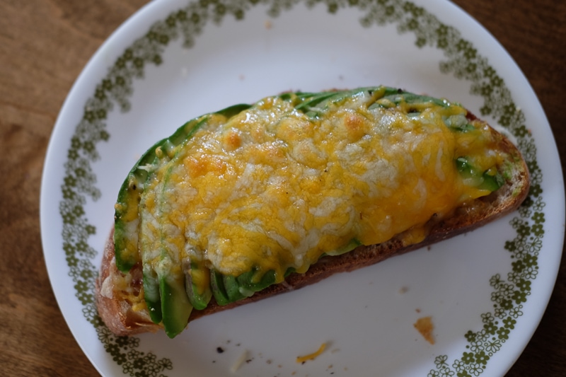 オーブントースターで焼く