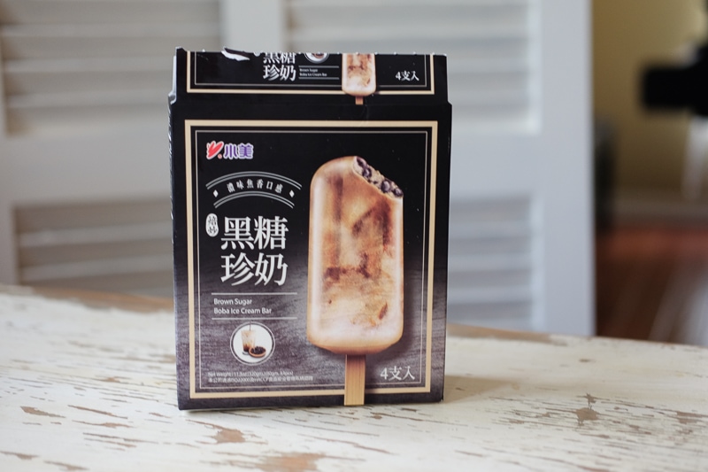 タピオカミルクティーアイス