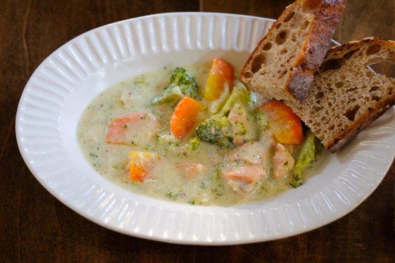サーモンクリームシチュー