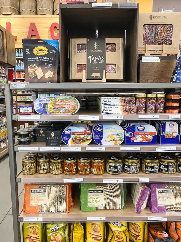 魚介類とハムなど