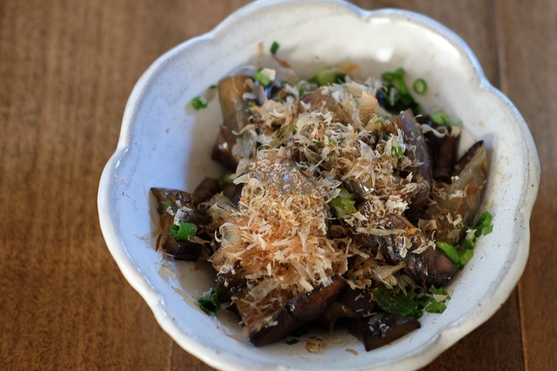 ナスの焼き浸し