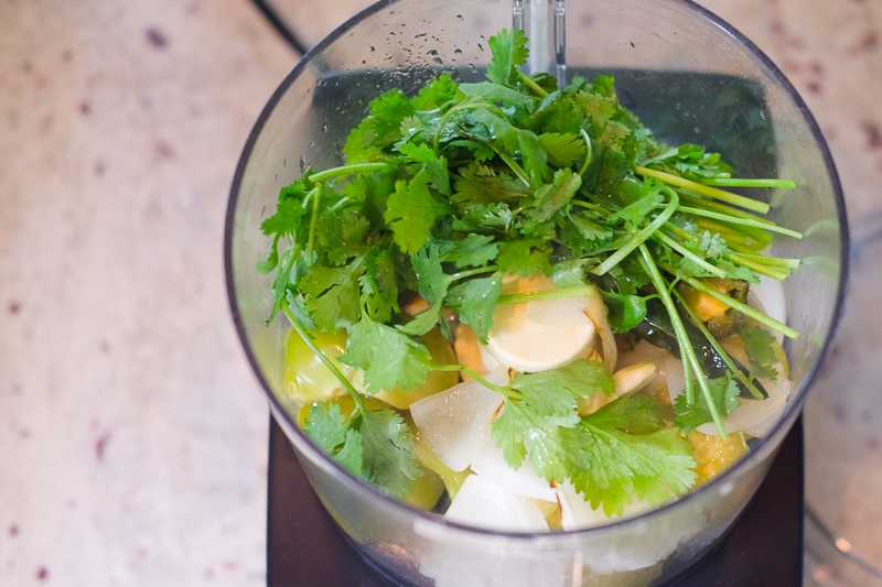 フードプロセッサーで