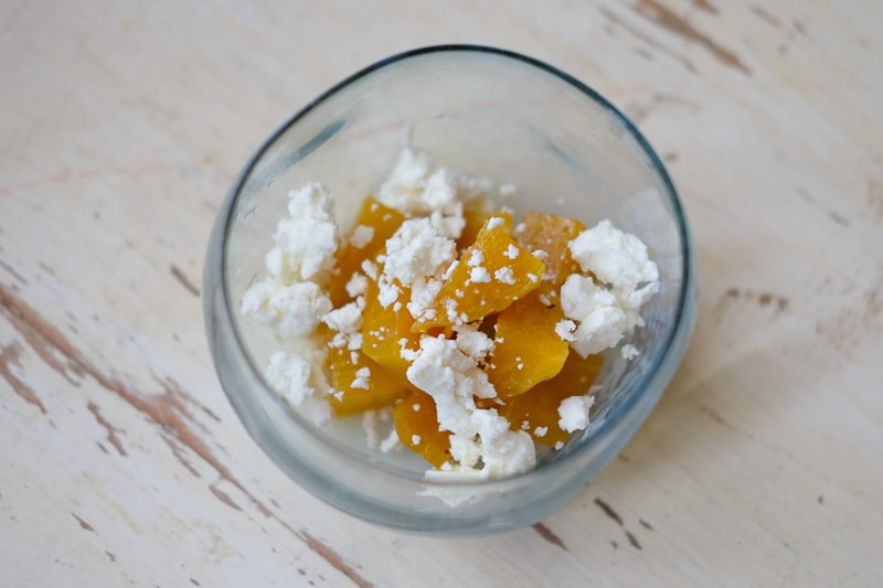 ビーツとゴートチーズのサラダ