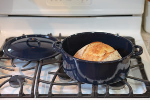 IKEAのお鍋でサワードウを焼く