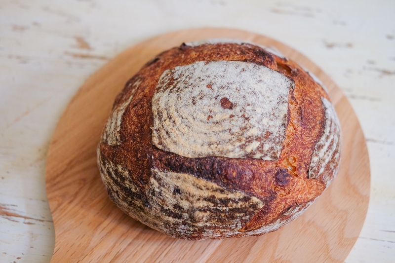 いちご酵母のカンパーニュ