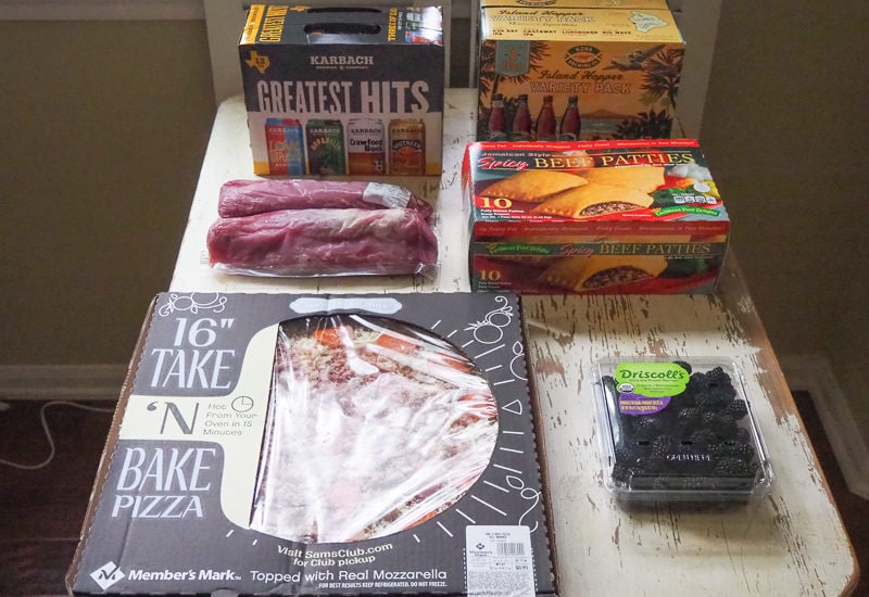 サムズクライブのお買い物