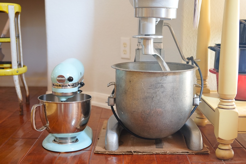 キッチンエイドと比べてみた
