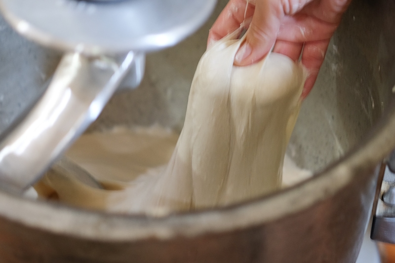 いい感じのこねあがり！