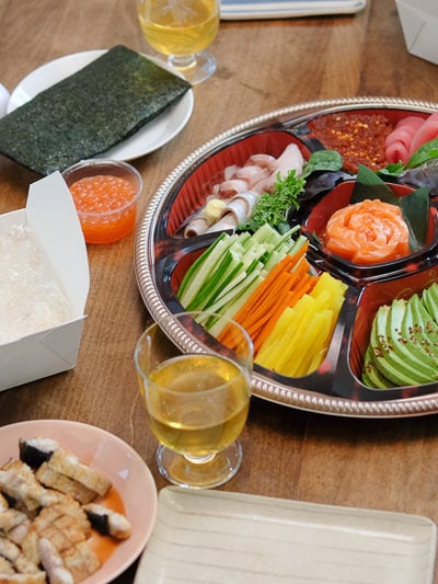 豪華手巻き寿司