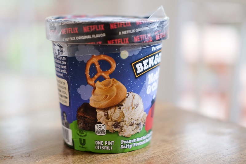 プレッツェル＆ピーナツバター入り