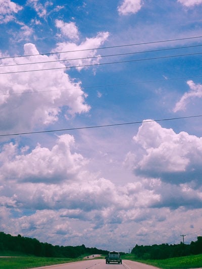 Penで撮るテキサスの空