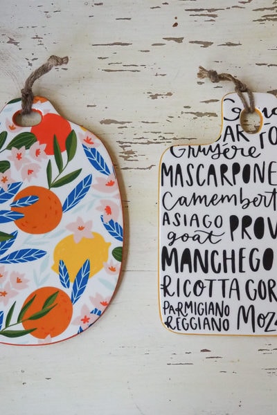 かわいいチーズボード