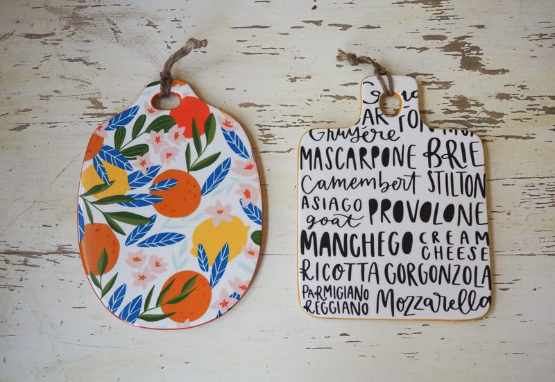 かわいいチーズボード