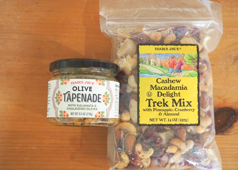 オリーブタプナード＆トレイルミックス