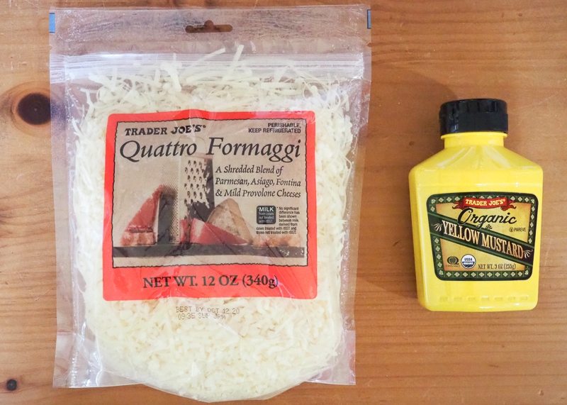 クアトロフォルマッジ＆イエローマスタード