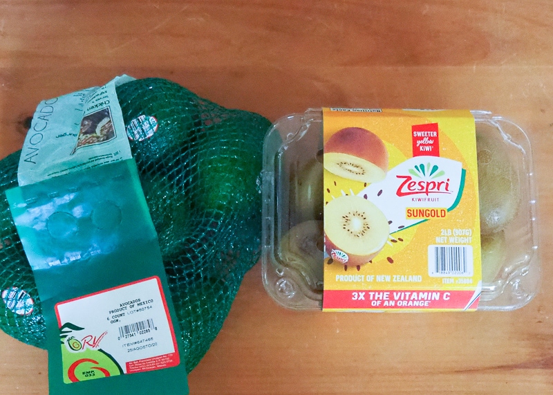 アボカド＆ゴールドキウイ