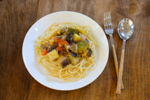 ラタトゥイユパスタ