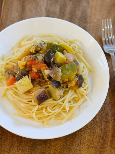 ラタトゥイユパスタ