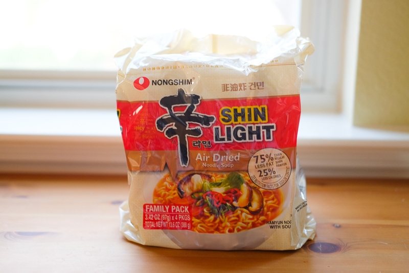 ノンフライ辛ラーメン