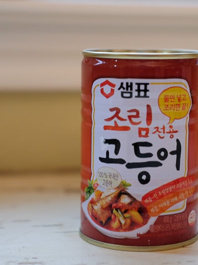 韓国の鯖缶