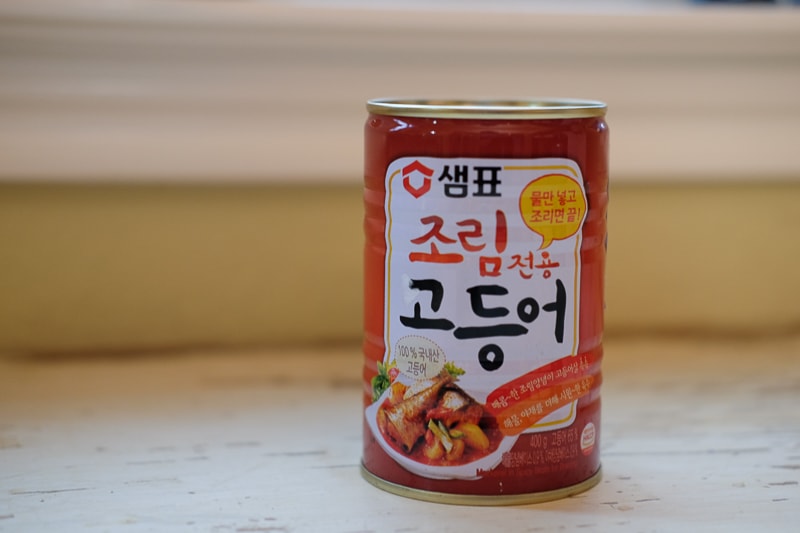 韓国の鯖缶