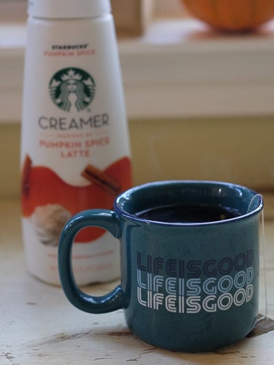 スタバのパンプキンラテクリーマー