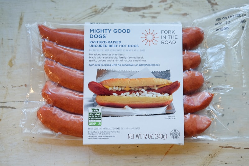 ホールフーズで買ったソーセージ