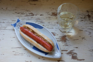 ワインとともに