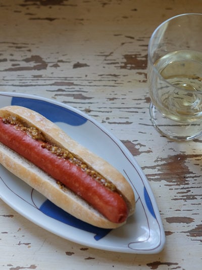 ワインとともに