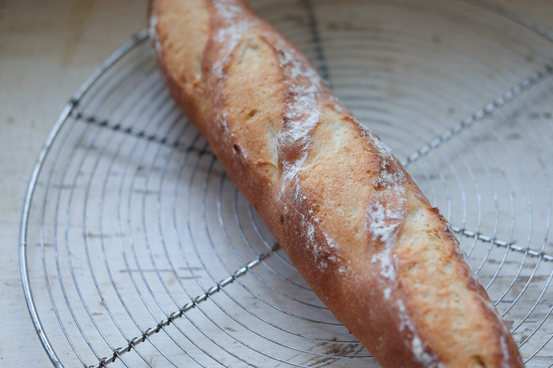２時間で焼けるバゲット