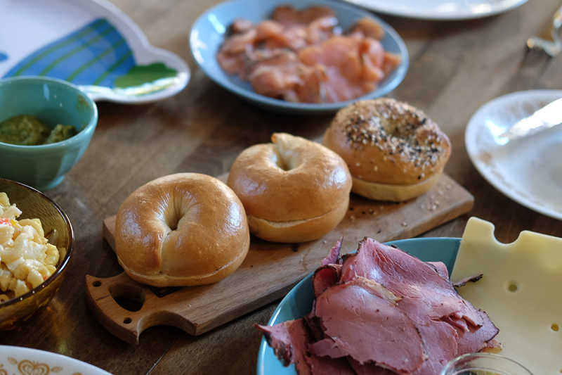 手作りベーグル