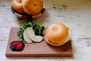 ベーグルサンド