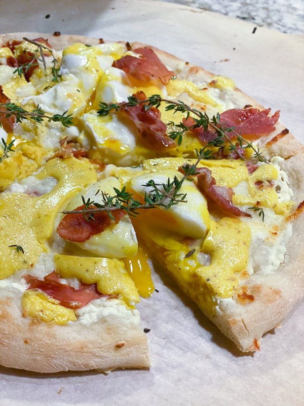 ポーチドエッグ＆プロシュート