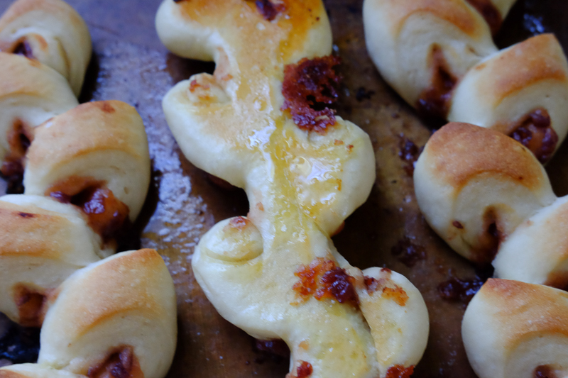 バターがじゅわっ