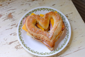 ハートバゲットサンド