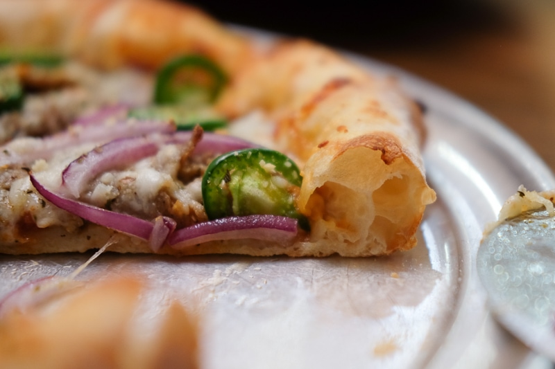 いい感じのクラスト！