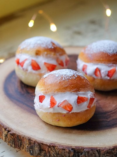 いちごでおめかし