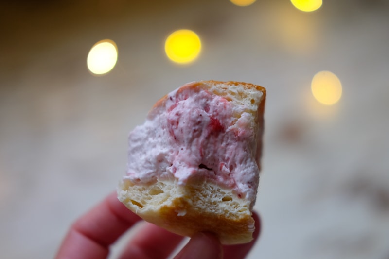 いちごクリーム入り