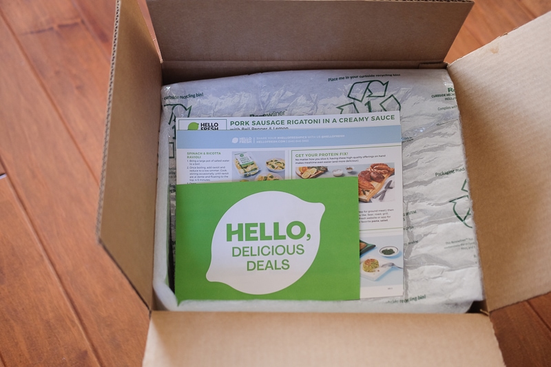 HelloFreshパッケージ