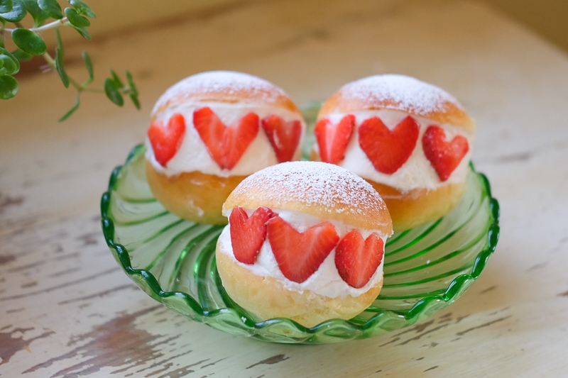 クリーム＆いちご