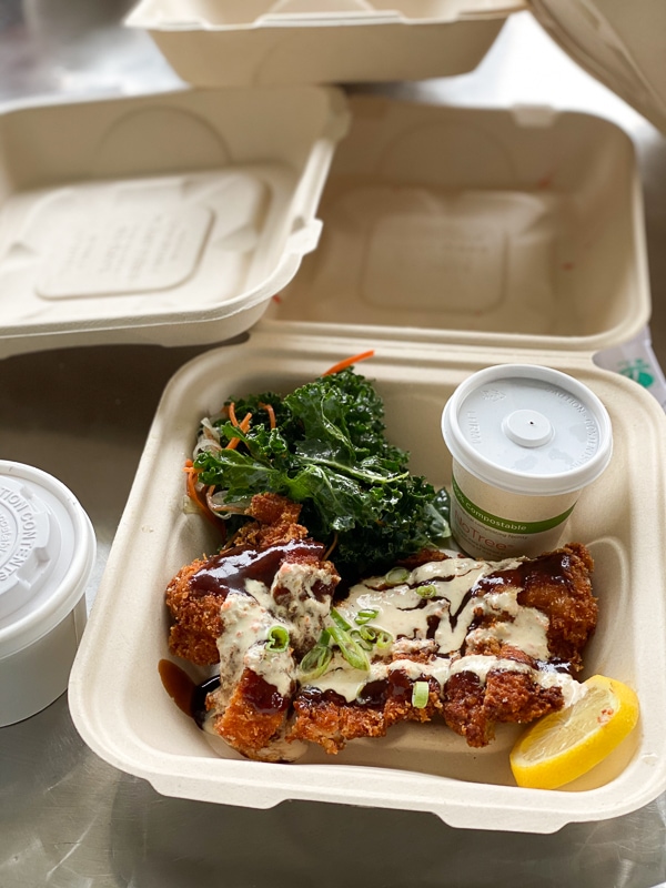 チキンカツランチ