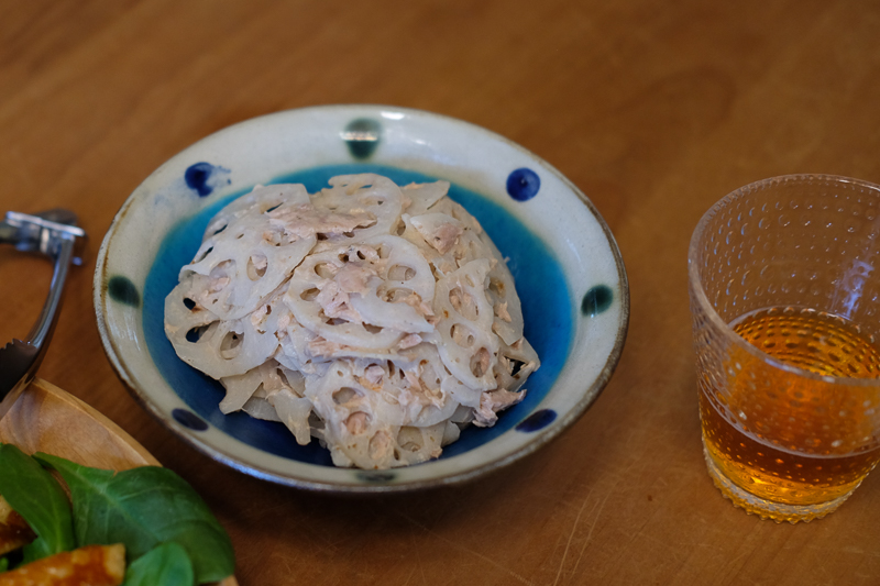 レンコンのサラダ